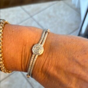 Gold and Silver Bracelet